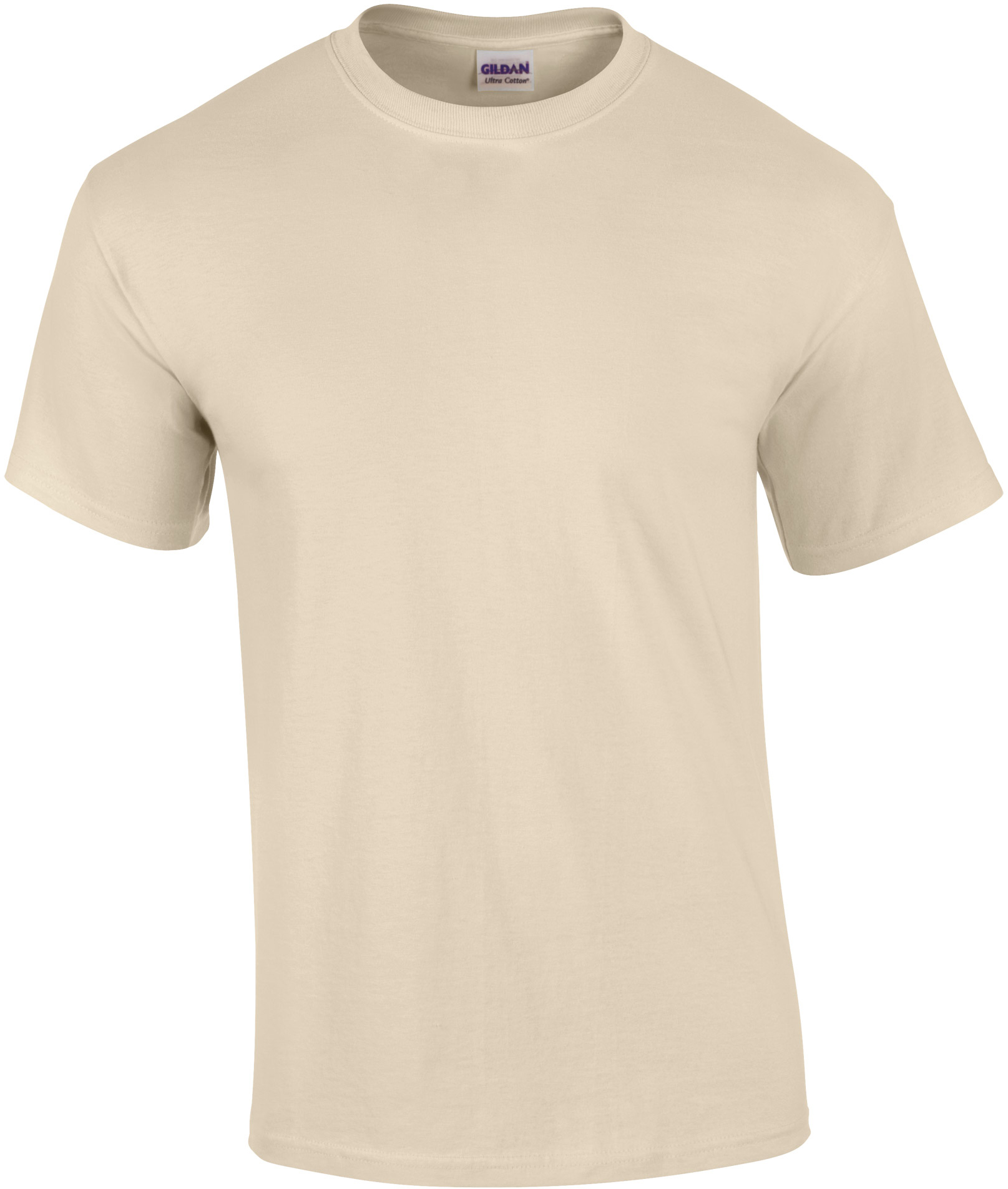Tričko Gildan Ultra - Béžová L